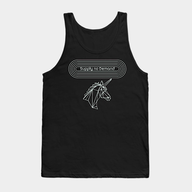 supply no demand - horse geomettric Tank Top by lord cobra